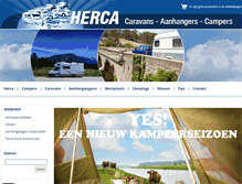 Tablet Screenshot of herca.nl